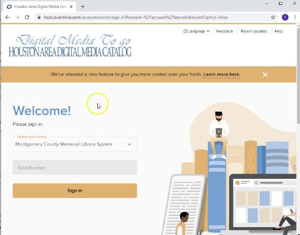 Public Library Online Card